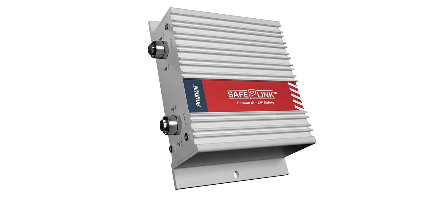 HMS Networks launches Anybus Safe2Link Remote IO-CS