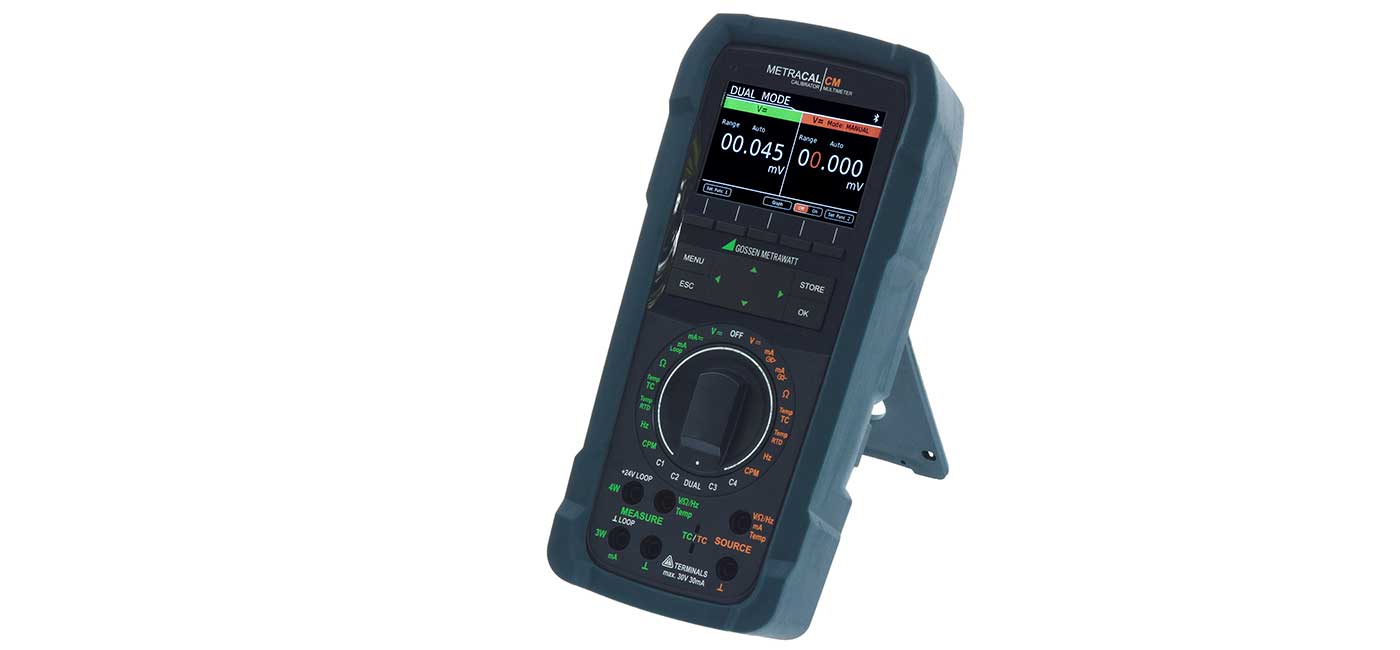 Nuremberg-based measurement technology firm Gossen Metrawatt has unveiled its latest handheld process calibrator, the METRACAL CM series, combining a high-precision multimeter and calibrator in a single device.