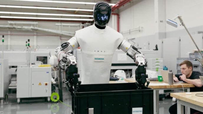 Siemens brings humanoid robots to the factory floor
