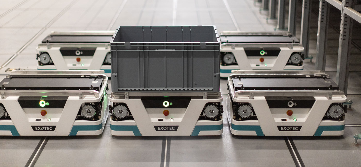 Exotec transforms warehouse with robotics system