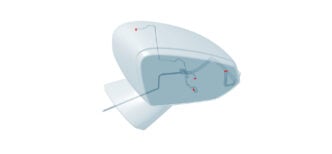 Automate wiring for next-generation exterior automotive mirrors