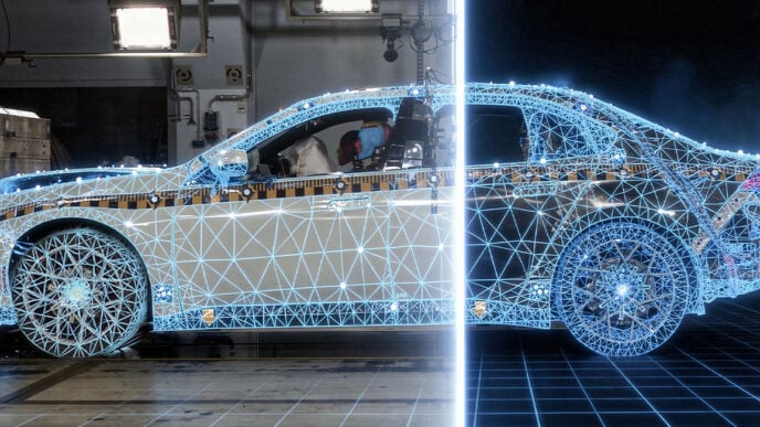BMW Group and Mistral AI advance AI in crash simulation