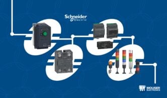 Mouser Electronics Shipping Wide Selection of Industrial Solutions from Schneider Electric