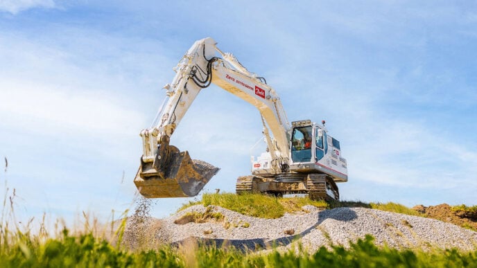 Danfoss’ Dextreme Max system reduces electric excavator power consumption