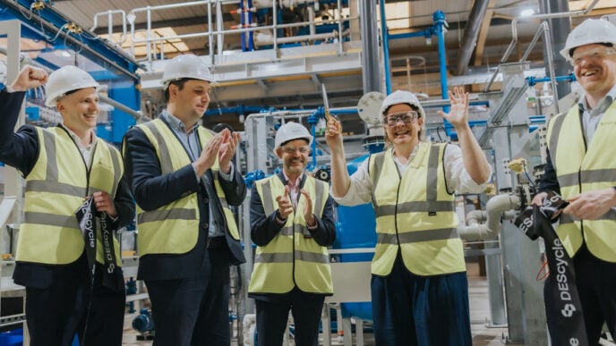 DEScycle opens first-of-a-kind Teesside plant
