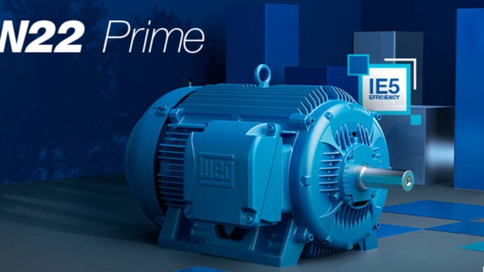 WEG launches W22 Prime induction motor