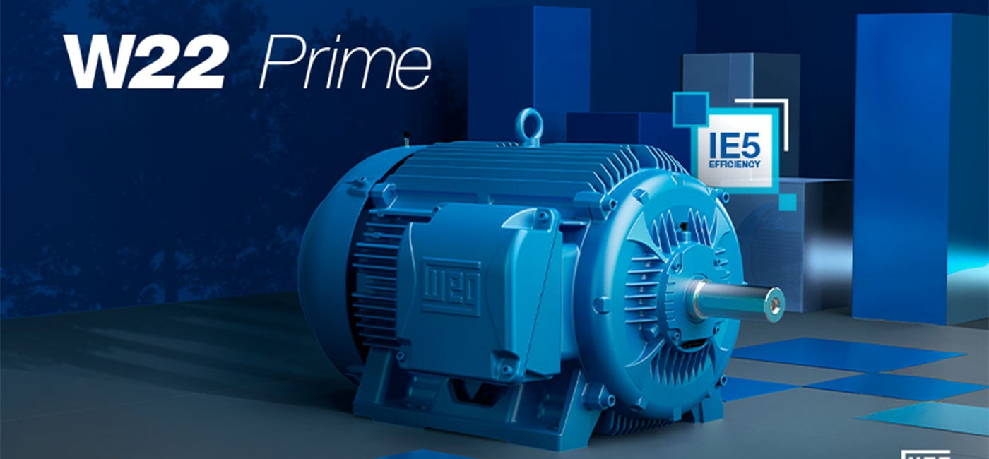 WEG launches W22 Prime induction motor