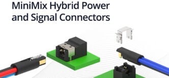Molex introduces MiniMix hybrid power and signal connectors