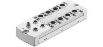 Festo has introduced a digital I/O module that allows machine builders to use the same hardware for different input and output requirements.