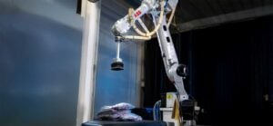 ABB Robotics has integrated vision-based artificial intelligence into its Fashion Inductor sorting system.