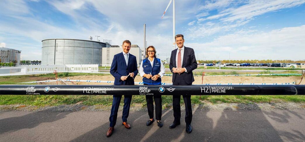 BMW is building a 2km hydrogen pipeline linking its Leipzig vehicle plant to Germany’s emerging hydrogen network.