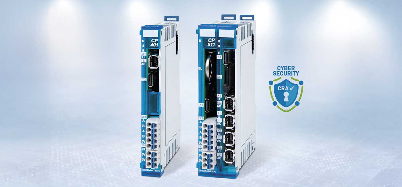 SIGMATEK is expanding its S-DIAS automation platform with two new CPU modules designed to provide higher processing performance and hardware-based security for machine control applications.