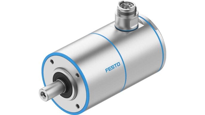 Festo has launched a stainless steel servo motor and electric cylinder designed for automation in food processing.