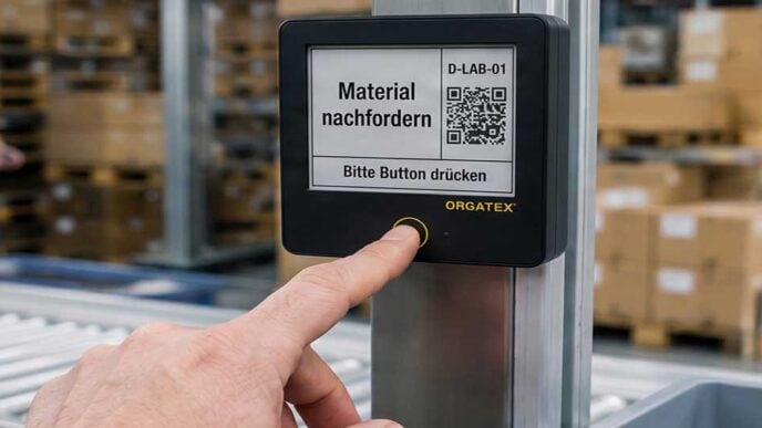 ORGATEX will be presenting solutions for digital labelling, tracking and process support in warehouses at the SPS trade fair in Nuremberg.